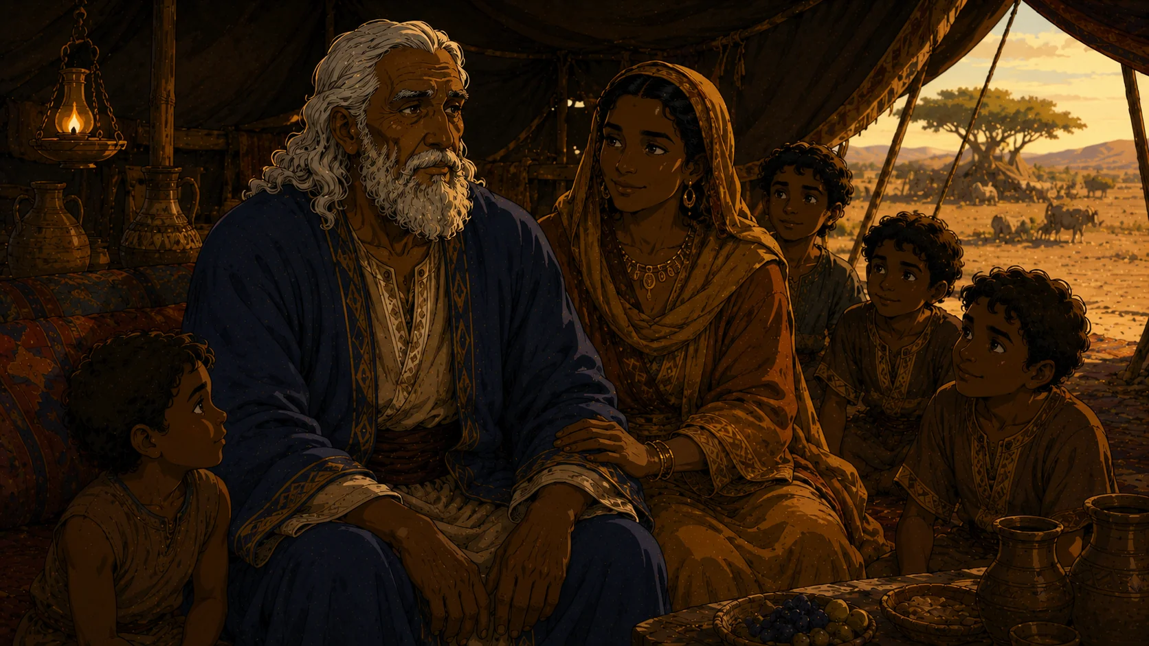 Abraham and Keturah